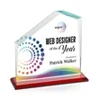 Fairmont VividPrint™ Award - Red | https://www.bestnamebadges.com