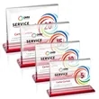 Mirela VividPrint™ Award - Red | https://www.bestnamebadges.com