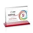Mirela VividPrint™ Award - Red | https://www.bestnamebadges.com