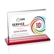 Mirela VividPrint™ Award - Red | https://www.bestnamebadges.com