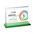Mirela VividPrint™ Award - Green | https://www.bestnamebadges.com