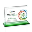 Mirela VividPrint™ Award - Green | https://www.bestnamebadges.com
