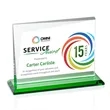 Mirela VividPrint™ Award - Green | https://www.bestnamebadges.com
