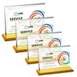 Mirela VividPrint™ Award - Amber | https://www.bestnamebadges.com