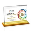 Mirela VividPrint™ Award - Amber | https://www.bestnamebadges.com