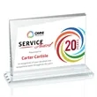 Mirela VividPrint™ Award - Clear | https://www.bestnamebadges.com