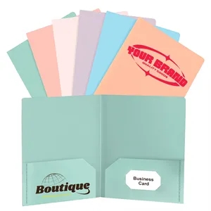 Durable Folders With Pocket School Office File Organizer