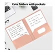 Durable Folders With Pocket School Office File Organizer | https://www.bestnamebadges.com