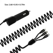 Car Charger 3-IN-1 Retractable Cable Fast Charging Adapter | https://www.bestnamebadges.com