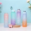 Hot-Sale Gradient-Colored Plastic Water Bottle | https://www.bestnamebadges.com