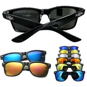 Retro Classic Sunglasses Unisex Polarized Color Mirror Lens