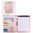 A4 Padfolio With Magnetic Closure | https://www.bestnamebadges.com