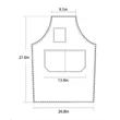 Chef  For Men And Women Cotton Canvas Aprons | https://www.bestnamebadges.com