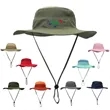 Wide Brim UV Protection Sun Bucket Hat ( Polyester ) | https://www.bestnamebadges.com