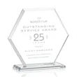 Barnett Award - Clear | https://www.bestnamebadges.com