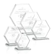 Barnett Award - Clear | https://www.bestnamebadges.com