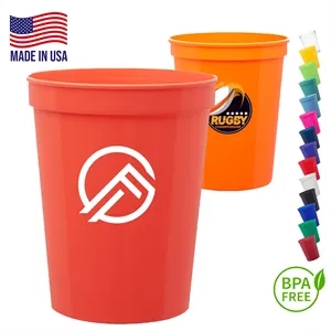 16 oz. USA Made Stadium Cup | https://www.bestnamebadges.com