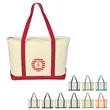 Large Starboard Cotton Canvas Tote Bag | https://www.bestnamebadges.com