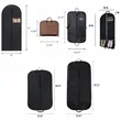 Custom Non Woven Garment Bag With Handle And Zipper Closure | https://www.bestnamebadges.com