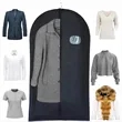 Custom Non Woven Garment Bag With Handle And Zipper Closure | https://www.bestnamebadges.com