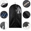 Custom Non Woven Garment Bag With Handle And Zipper Closure | https://www.bestnamebadges.com