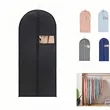Custom Non Woven Garment Bag With Handle And Zipper Closure | https://www.bestnamebadges.com