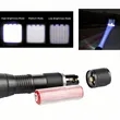 Zoomable Aluminum LED Flashlight With Rechargeable Battery | https://www.bestnamebadges.com