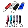 Mini Aluminum LED Flashlight Keychain For Promotions | https://www.bestnamebadges.com