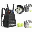 48L Tennis Backpack With Shoe Compartment And Racket Holder | https://www.bestnamebadges.com