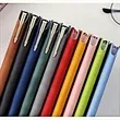 Soft PU Leather Journal With Side Pen Loop | https://www.bestnamebadges.com
