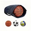 Drawstring Sports Backpack With Mesh Sides And Dual Straps | https://www.bestnamebadges.com