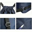Drawstring Sports Backpack With Mesh Sides And Dual Straps | https://www.bestnamebadges.com