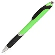 Clickable Rubber Grip Plastic Ballpoint Pens | https://www.bestnamebadges.com