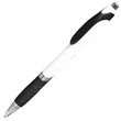 Clickable Rubber Grip Plastic Ballpoint Pens | https://www.bestnamebadges.com