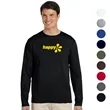 Soft Lightweight Cotton Long Sleeve Winter T-Shirts 4.5 oz. | https://www.bestnamebadges.com