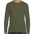 Soft Lightweight Cotton Long Sleeve Winter T-Shirts 4.5 oz. | https://www.bestnamebadges.com