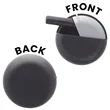 Eco-friendly Silicone Reusable Straw w/ Carrying Case Custom | https://www.bestnamebadges.com