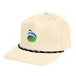 Stroke Play Rope Cap | https://www.bestnamebadges.com