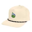 Stroke Play Rope Cap | https://www.bestnamebadges.com