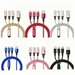 3 In 1 Fast Charging Cable In Capsule Case With Key Loop | https://www.bestnamebadges.com