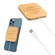 Mag Max Bamboo Magnetic Wireless Charger 2.0 | https://www.bestnamebadges.com