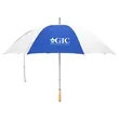 60" Arc Golf Umbrella | https://www.bestnamebadges.com