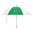 60" Arc Golf Umbrella | https://www.bestnamebadges.com