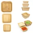 Bombay Bamboo Nesting Bowl Set | https://www.bestnamebadges.com