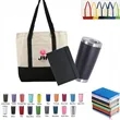 Tote Bag Notebook Tumbler Gift Set | https://www.bestnamebadges.com