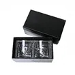 Whiskey Glass Gift Set with Black Box | https://www.bestnamebadges.com
