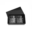 Whiskey Glass Gift Set with Black Box | https://www.bestnamebadges.com