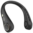 Rechargeable Silent Neckband Fan | https://www.bestnamebadges.com