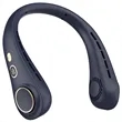 Rechargeable Silent Neckband Fan | https://www.bestnamebadges.com