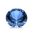 Optical Gemstone Award - Sapphire | https://www.bestnamebadges.com